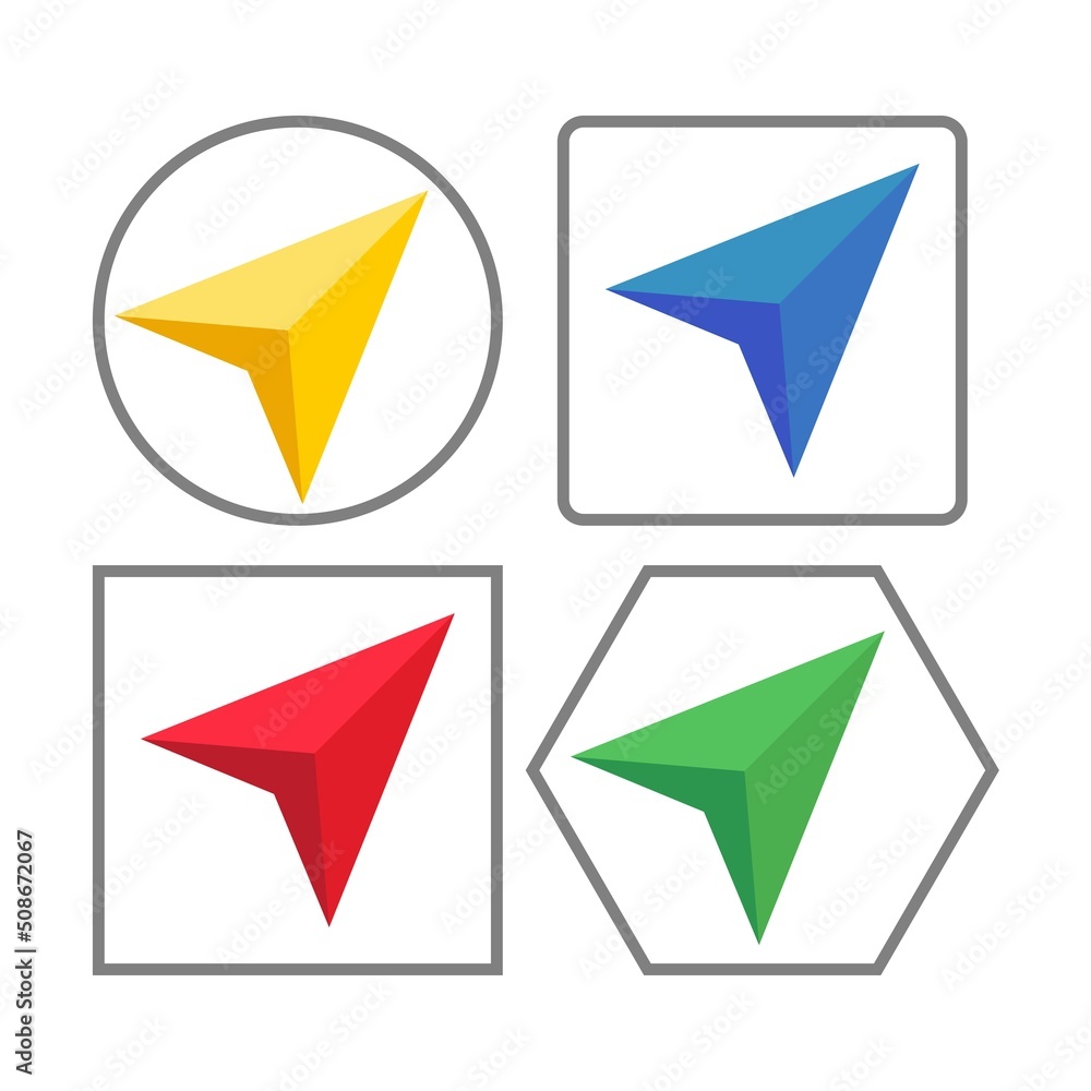 Navigator on a white background. Vector illustration Navigator on a white background. Vector illustration