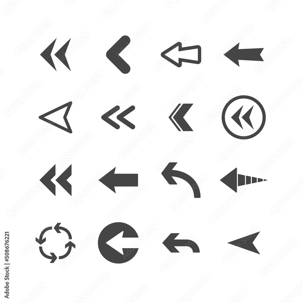Arrow set collection. Arrows vector set icons. Arrow set collection. Arrows vector set icons.