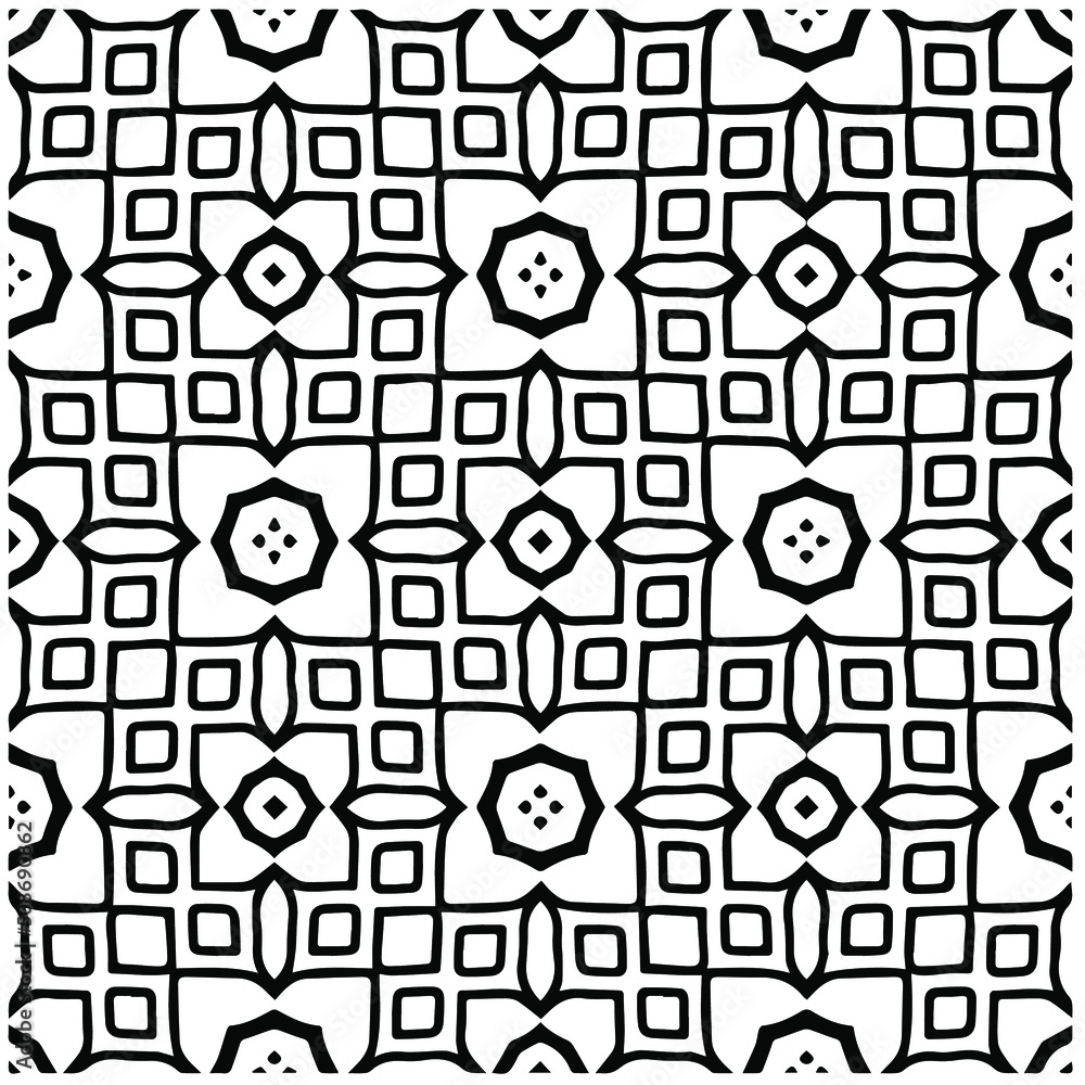 Abstract background with black and white pattern. Unique geometric vector swatch. Perfect for site backdrop, wrapping paper, wallpaper, textile and surface design. Abstract background with black and white pattern. Unique geometric vector swatch. Perfect for site backdrop, wrapping paper, wallpaper, textile and surface design.
