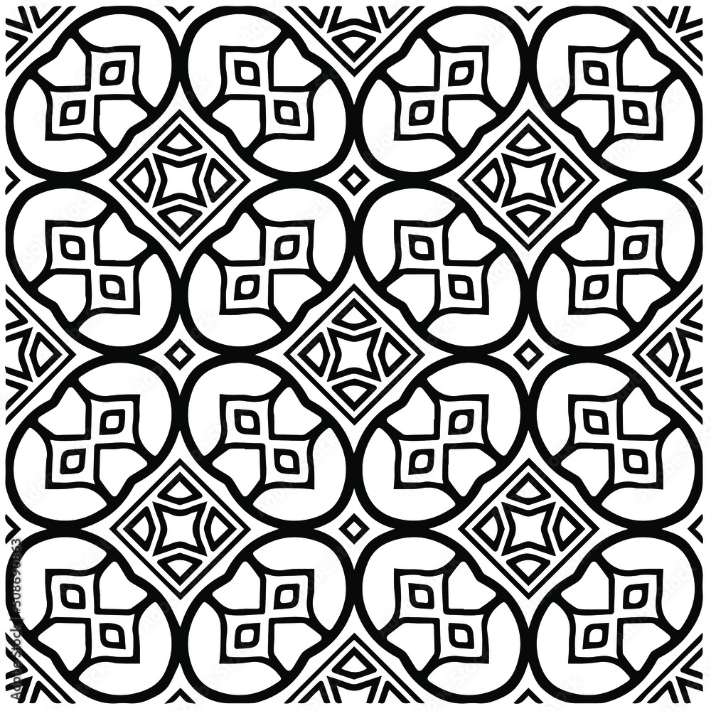 Abstract background with black and white pattern. Unique geometric vector swatch. Perfect for site backdrop, wrapping paper, wallpaper, textile and surface design. Abstract background with black and white pattern. Unique geometric vector swatch. Perfect for site backdrop, wrapping paper, wallpaper, textile and surface design.