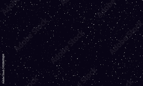 Stars on a night sky background