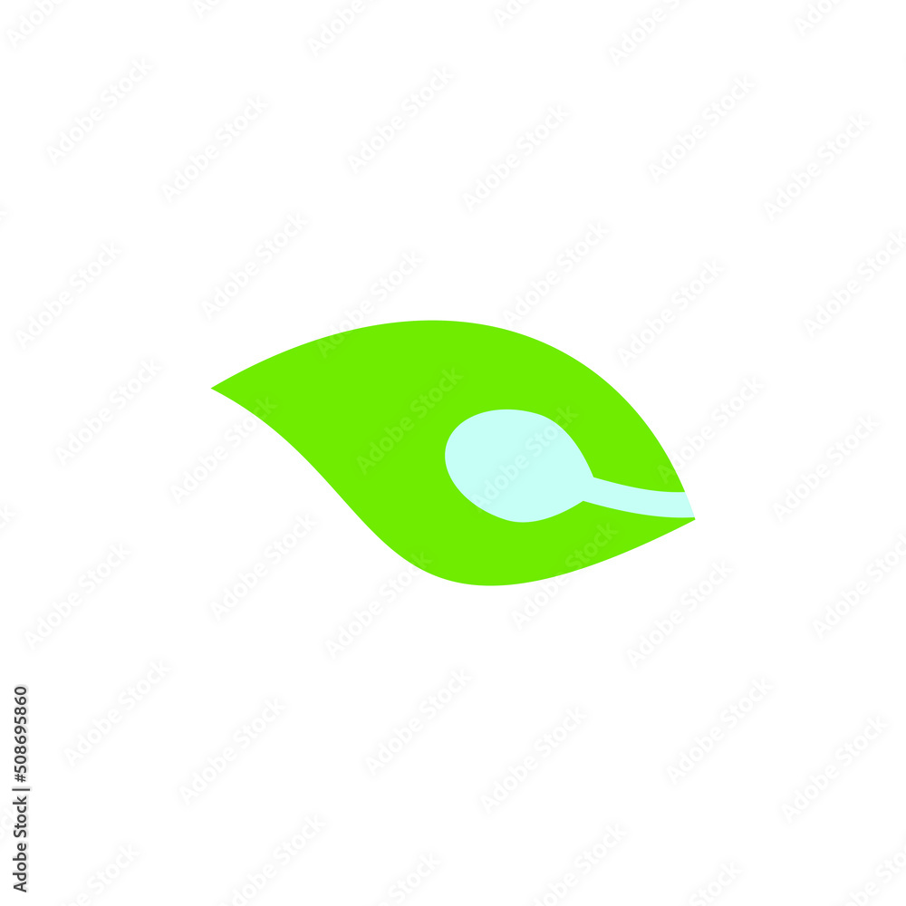 healthcare logo illustration leaf icon minimal simple design healthcare logo illustration leaf icon minimal simple design