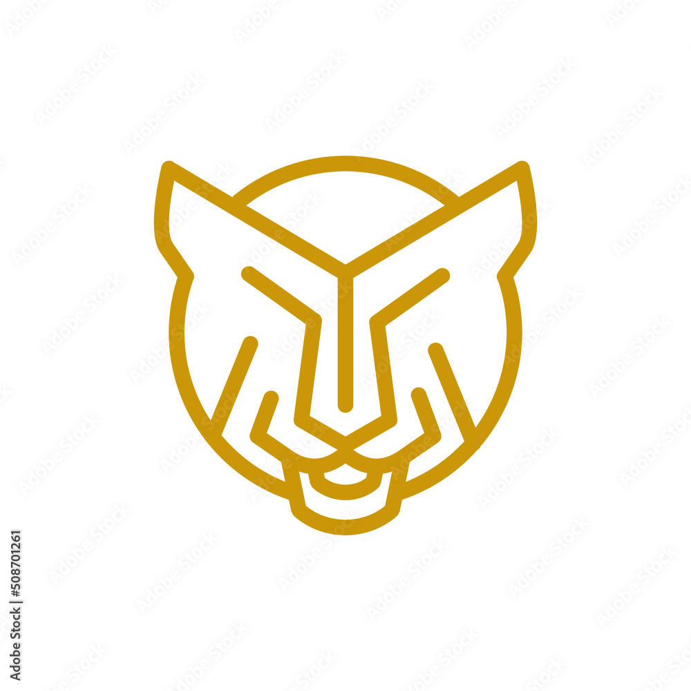 tiger head logo tiger head logo