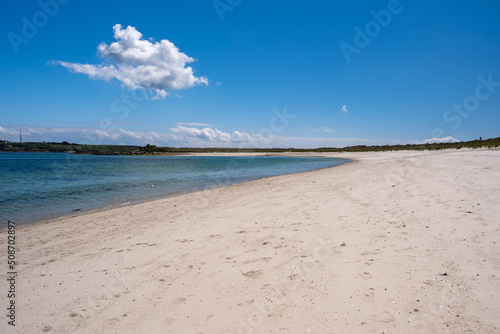 st martins beach Isles of Scilly cornwall england uk 