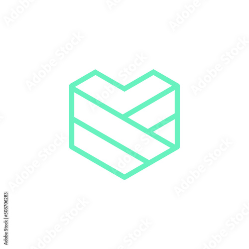 leaf with signal wi fi logo