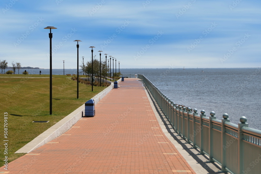 Community Maritime Park on Pensacola Bay