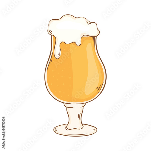 retro beer cup