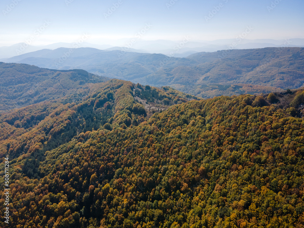 Autumn Landscape of Erul mountain, Bulgaria