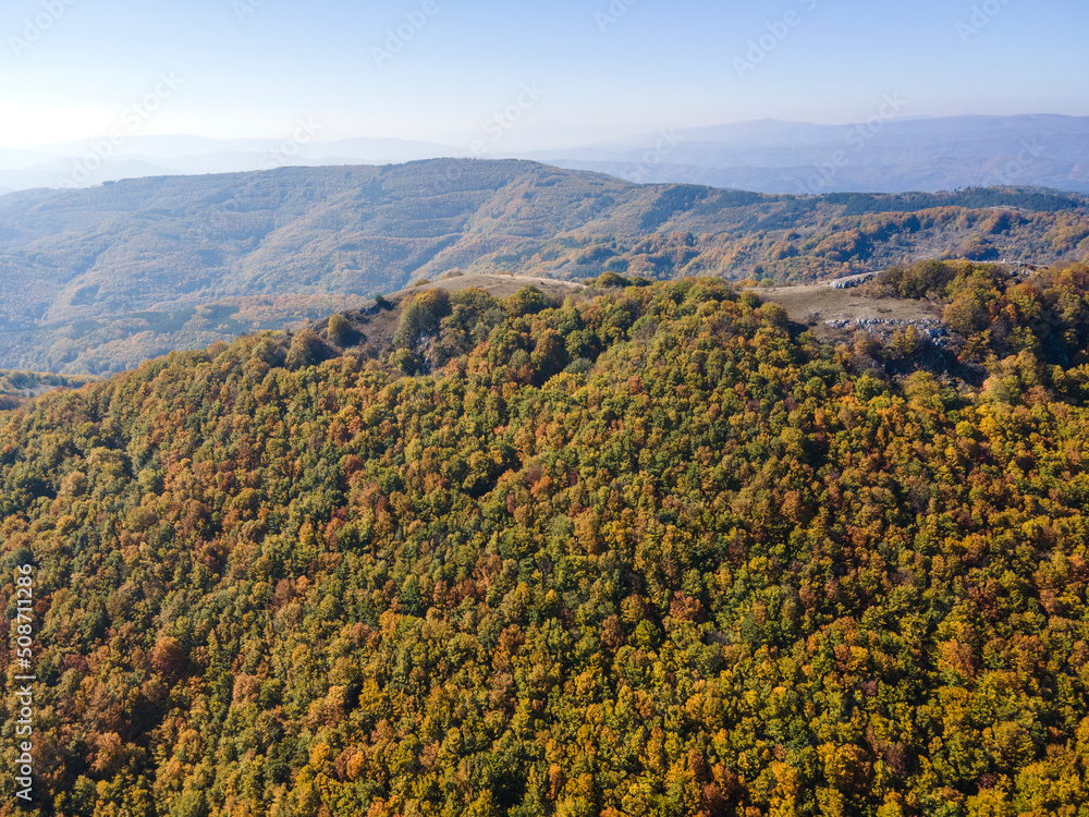 Autumn Landscape of Erul mountain, Bulgaria