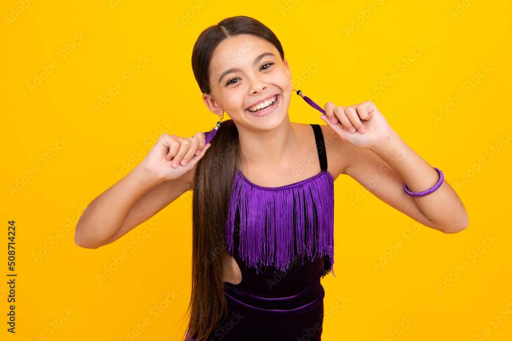 Cute young teenager girl against a isolated background. Studio portrait of pretty beautiful child. Cute young teenager girl against a isolated background. Studio portrait of pretty beautiful child.