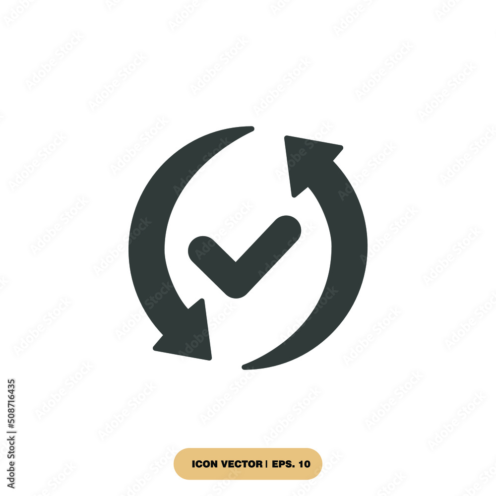 Approve icons symbol vector elements for infographic web Approve icons symbol vector elements for infographic web