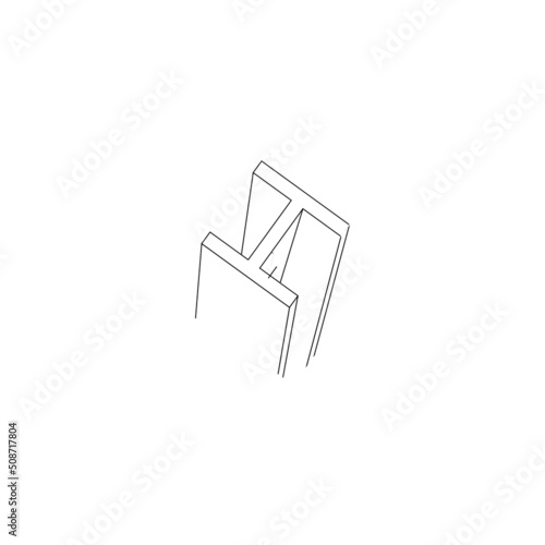 Steel product vector icon