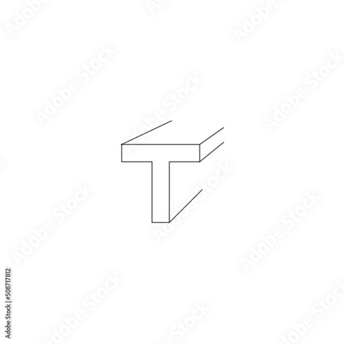 Steel product vector icon