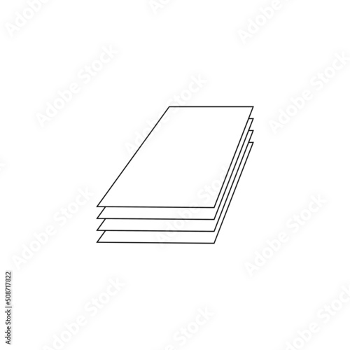 Steel product vector icon