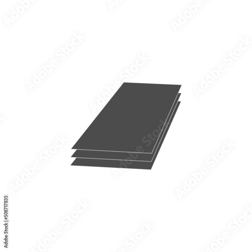 Steel product vector icon