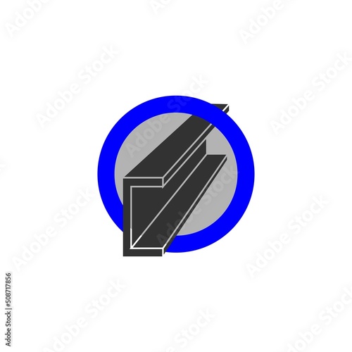 Steel product vector logo