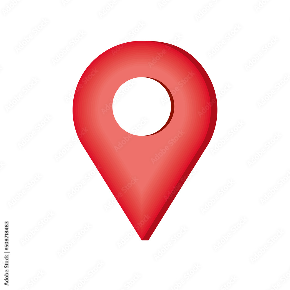 red pin pointer location red pin pointer location