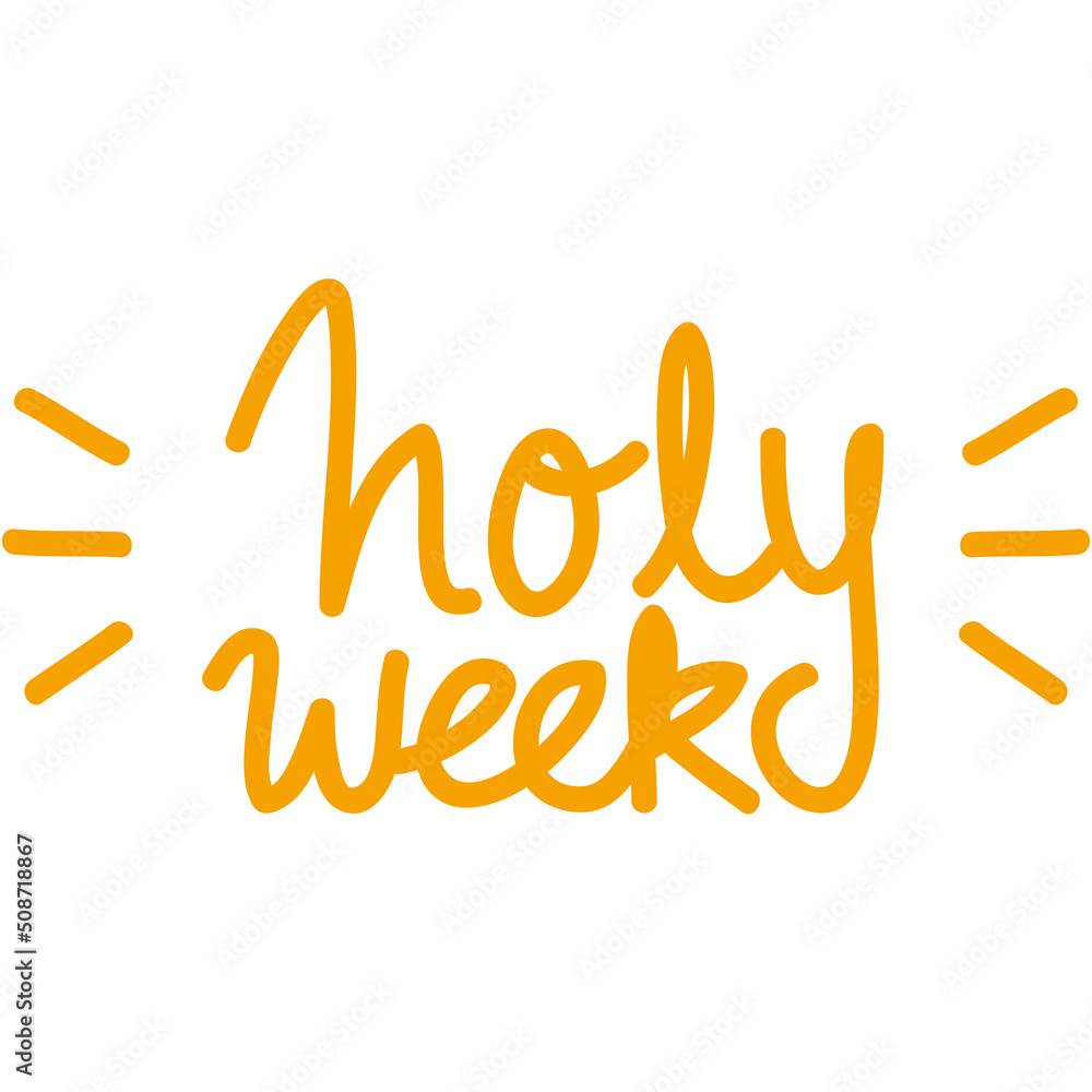 holy week lettering holy week lettering