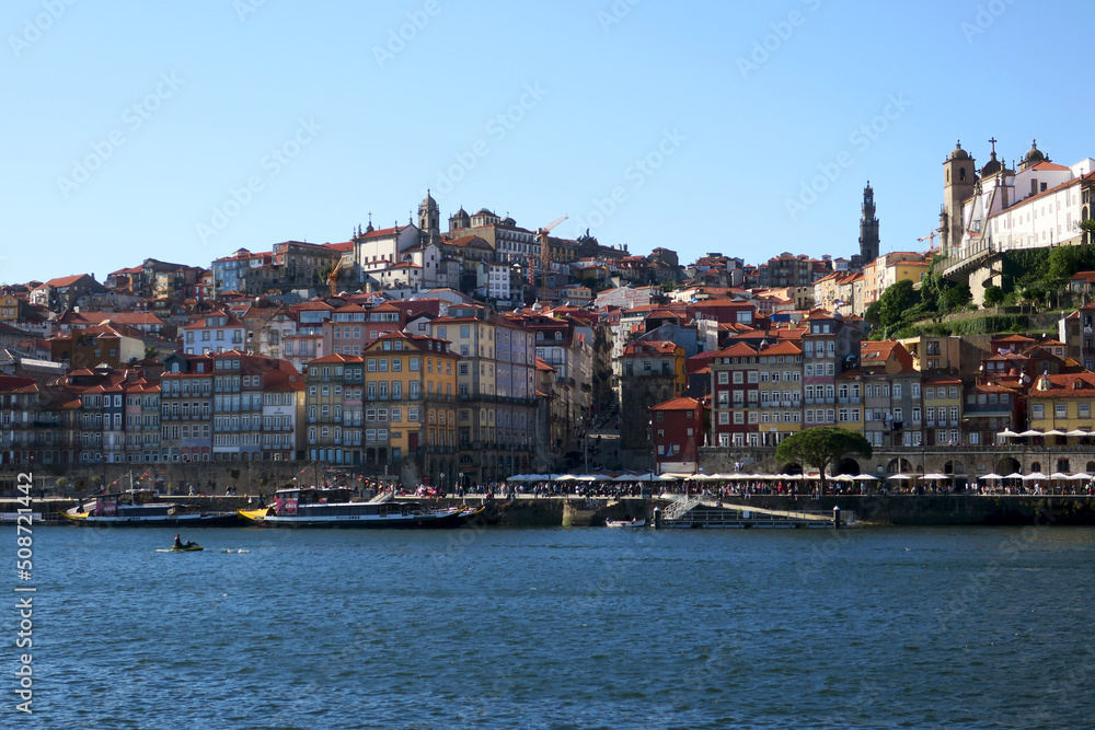 View of Porto (Portugal) from the River Douro