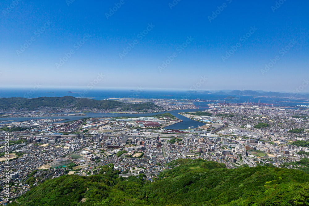 皿倉山からの眺望　北九州市八幡東区