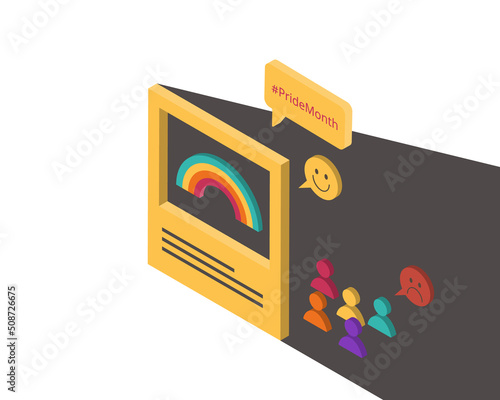 Rainbow washing is a business publicly shows support for the LGBTQ community of Pride Month but privately engages in practices that are detrimental to those who identify as LGBTQ