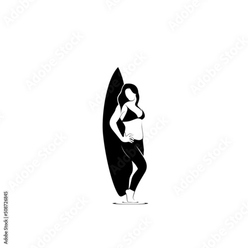 Photography silhouette surfing people