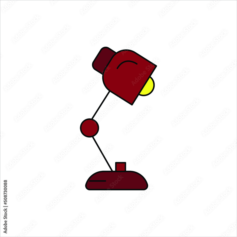 table lampvector for website symbol icon presentation table lampvector for website symbol icon presentation