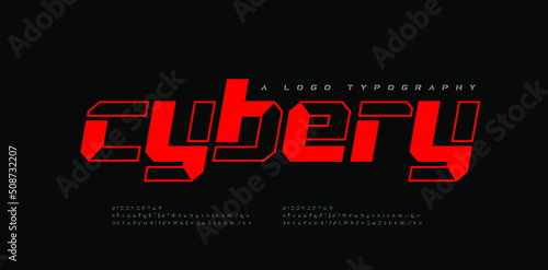 Abstract modern urban alphabet fonts. Typography sport, game, technology, fashion, digital, future creative logo font. vector illustration
