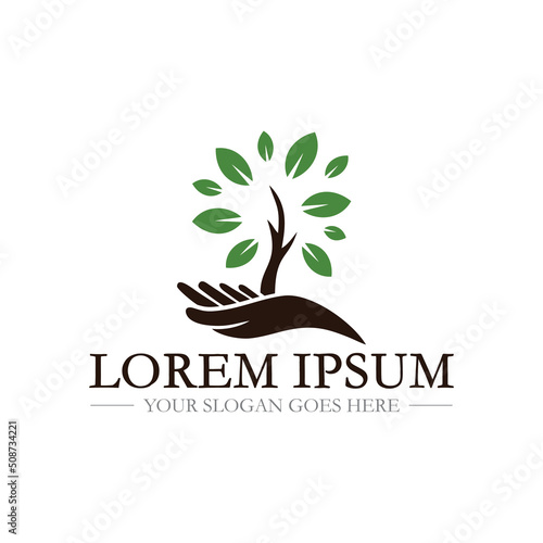 farm logo , agriculture logo vector