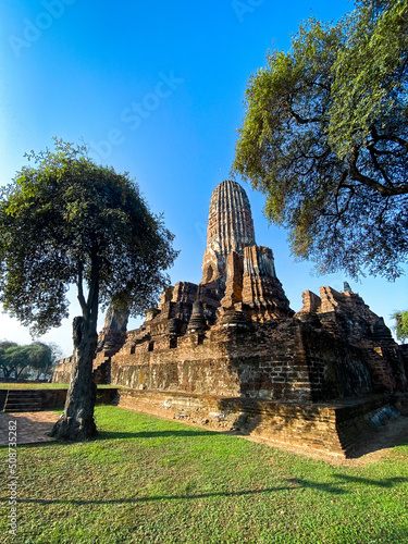 Wat Phra Ram ruin temple in Phra Nakhon Si Ayutthaya  Thailand
