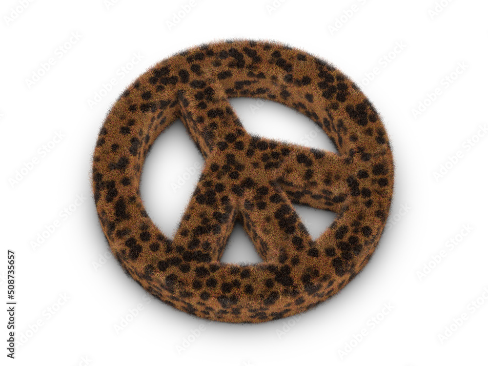 Fur peace symbol