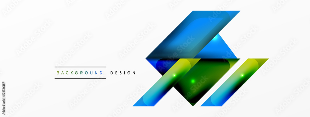 Abstract background. Simple color geometric shapes composition with 3d effect, lights and shadows. Vector Illustration For Wallpaper, Banner, Background, Card, Book Illustration, landing page Abstract background. Simple color geometric shapes composition with 3d effect, lights and shadows. Vector Illustration For Wallpaper, Banner, Background, Card, Book Illustration, landing page