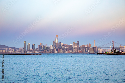 scenic sunrise in San Francisco © travelview