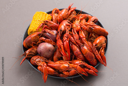 Louisiana Spicy Boiled Cajun Crawfish