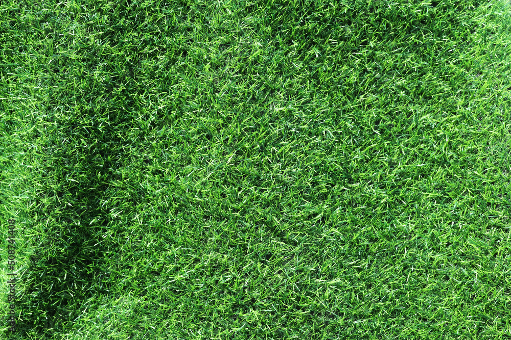 Obraz premium Background and artificial grass surface.