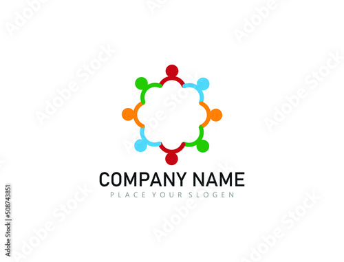 Community, network and social icon design template. eps 10.