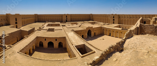 Mud fortress Iraq  photo