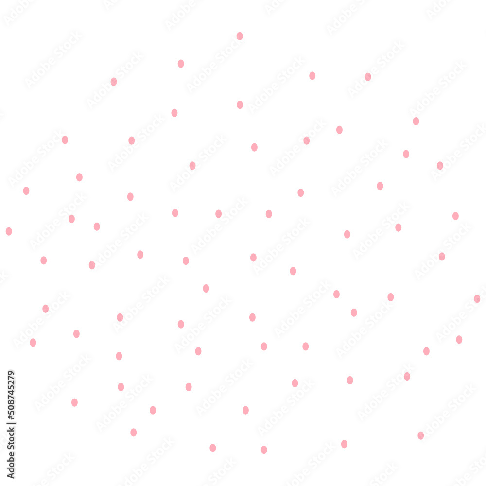 Hand drawn abstract dots pattern. Doodle dotted elements illustration. Scribble dots decorative.