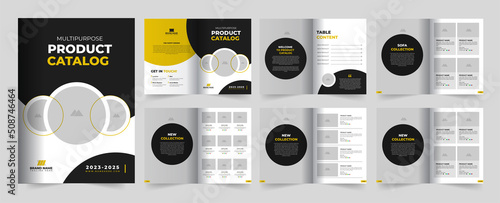 Product Catalog or Catalogue Template Design photo