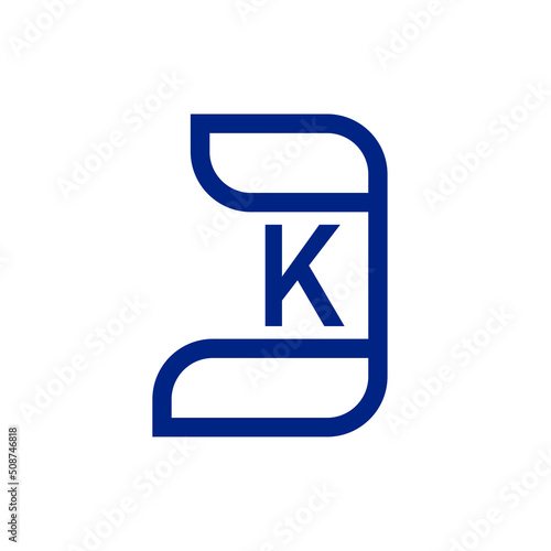 Kashrut sign. Kosher food symbol. Line icon for web and package. Vector