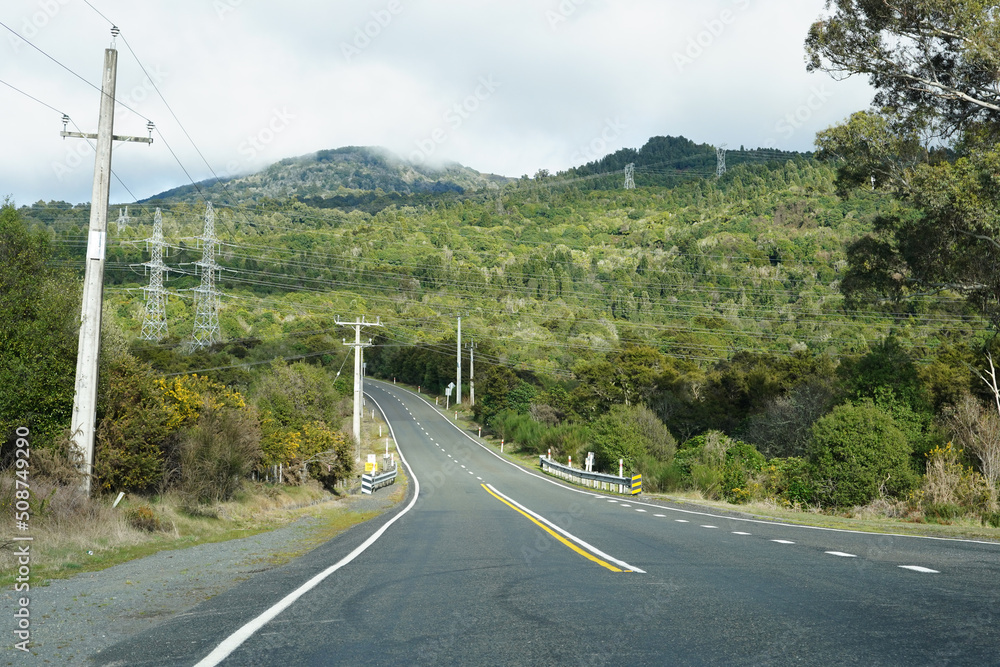 The Volcanic Loop Highway, a scenic byway through Tongariro National Park