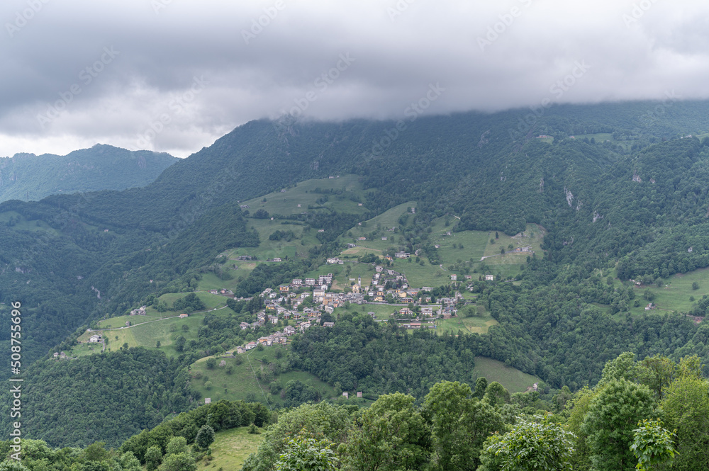 Mountain view in Italy