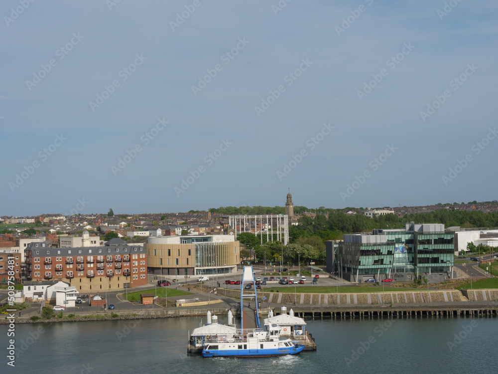 Tynemouth  und Newcastle in England