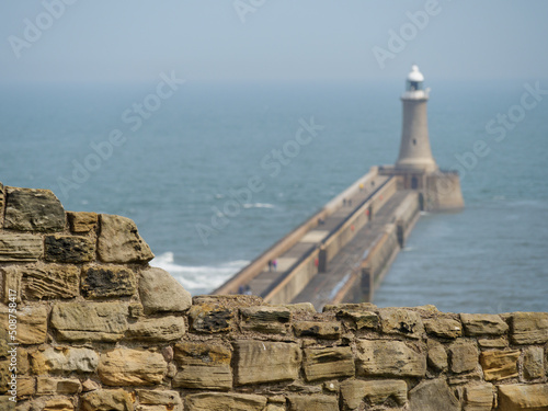 Tynemouth  und Newcastle in England photo