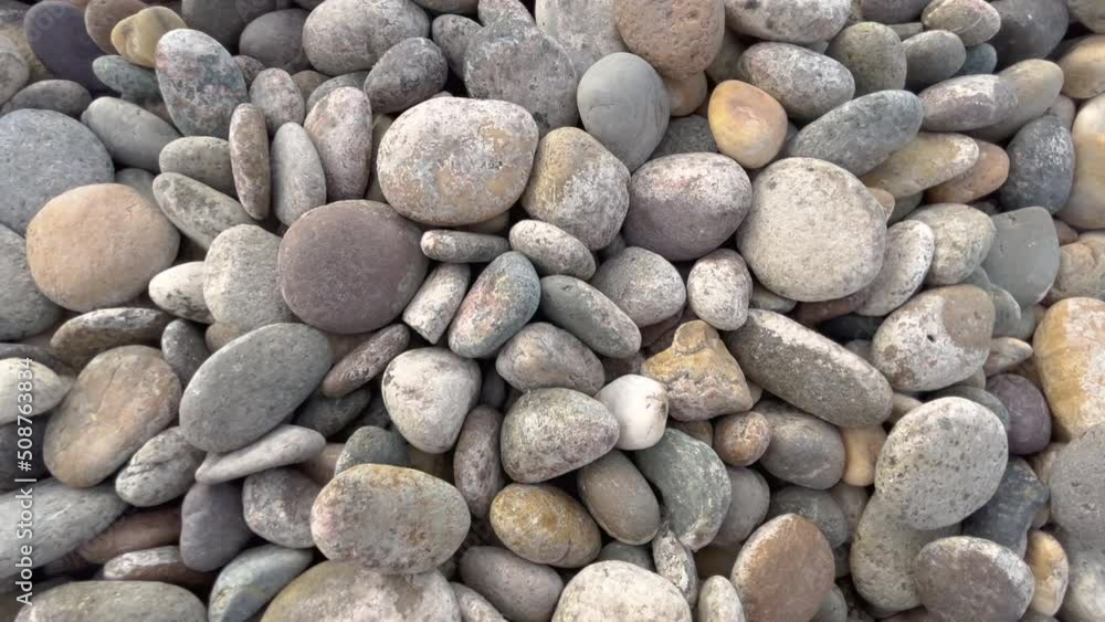 A pile of pebble rocks A pile of pebble rocks