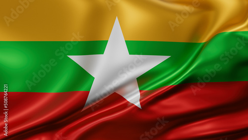 Myanmar national flag