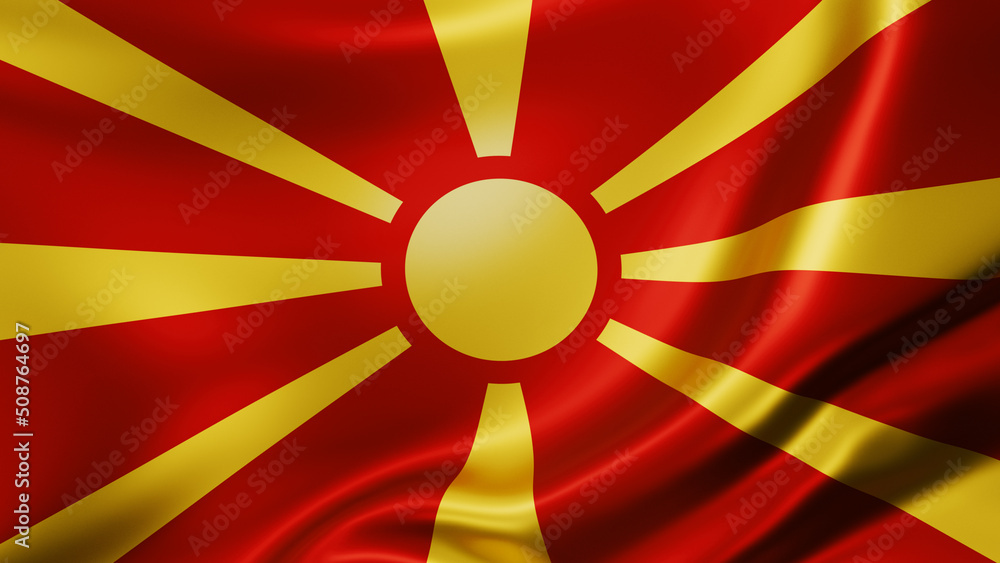 Macedonia national flag Macedonia national flag