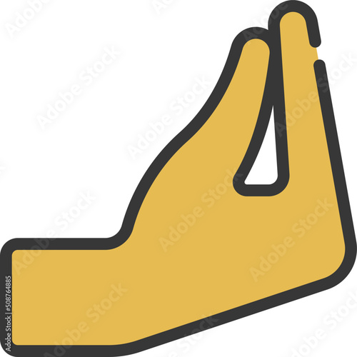 Pinched Fingers Icon