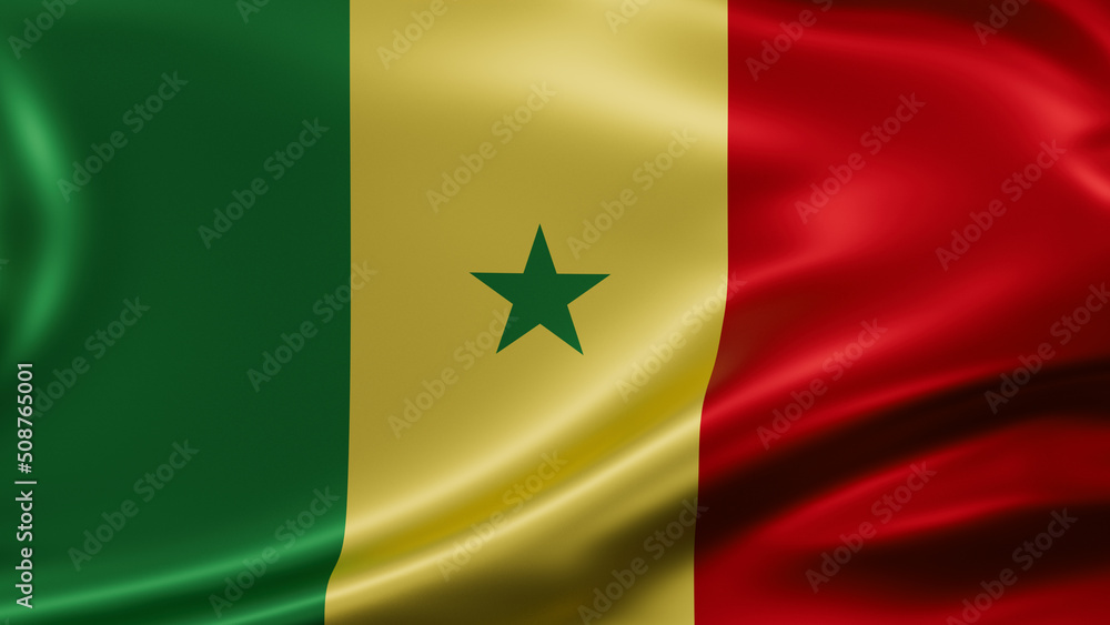 Senegal national flag Senegal national flag