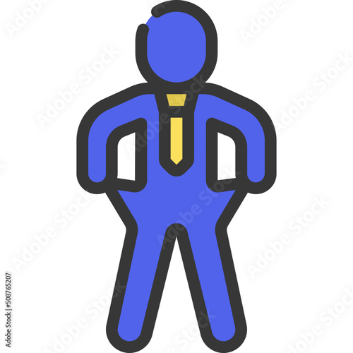 Empty Pockets Person Icon